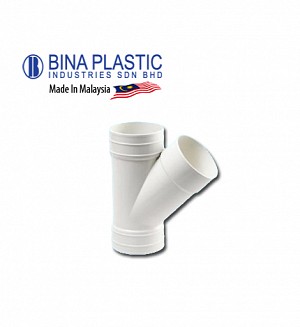 Bina Plastic Upvc Y-Branch 135° (Y-Tee)