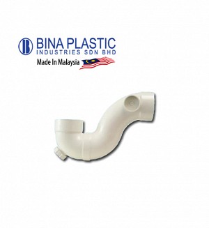 Bina Plastic Upvc P-Trap With I/O