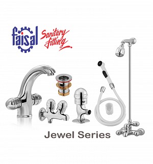 Faisal Jewel Series Bath Set 