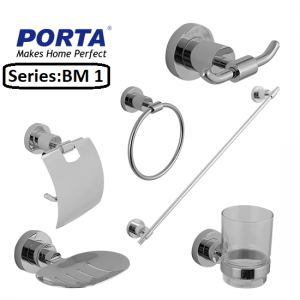 Porta Bath Accessories 6 Piece Set (BM-Series Set)