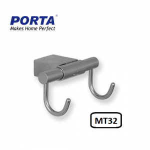Porta Double Coat Hook Model:(MT32)