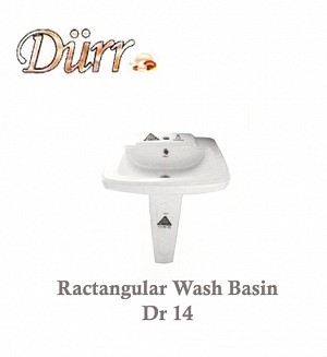 Durr Rectangular Basin & Pedestal Model:(Dr 14)