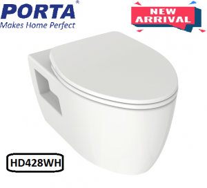 Porta Wall Hang Commode Model:(HD428WH)